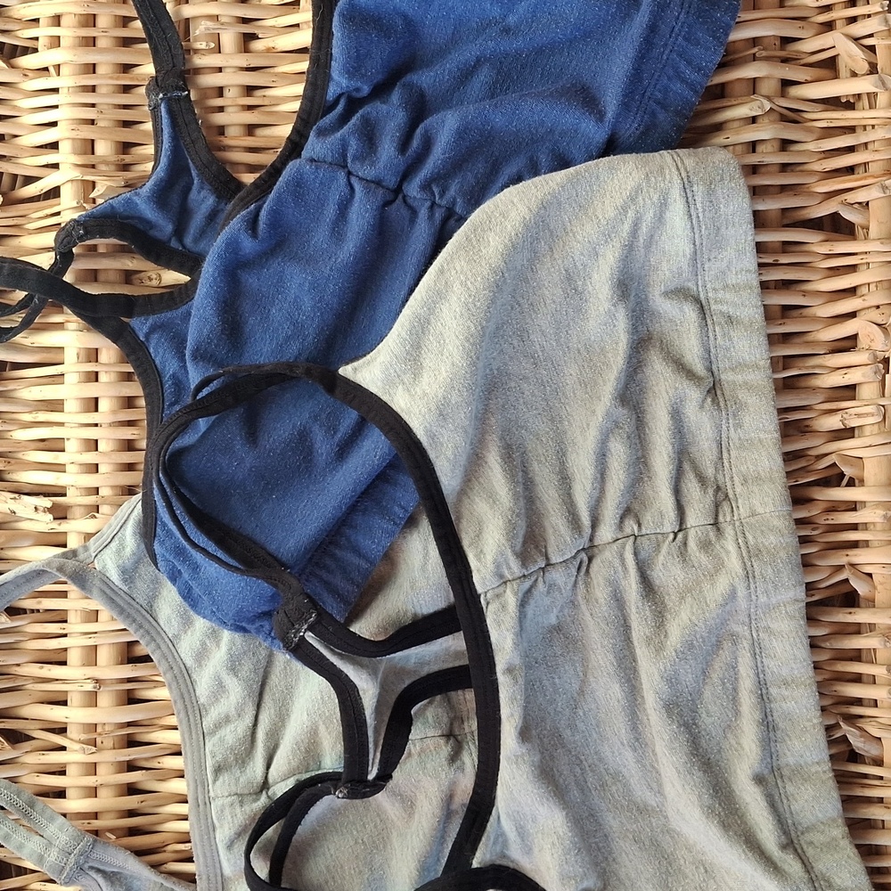 🌟Fruit of the Loom Women's Bra Set - Black and Blue 🌟